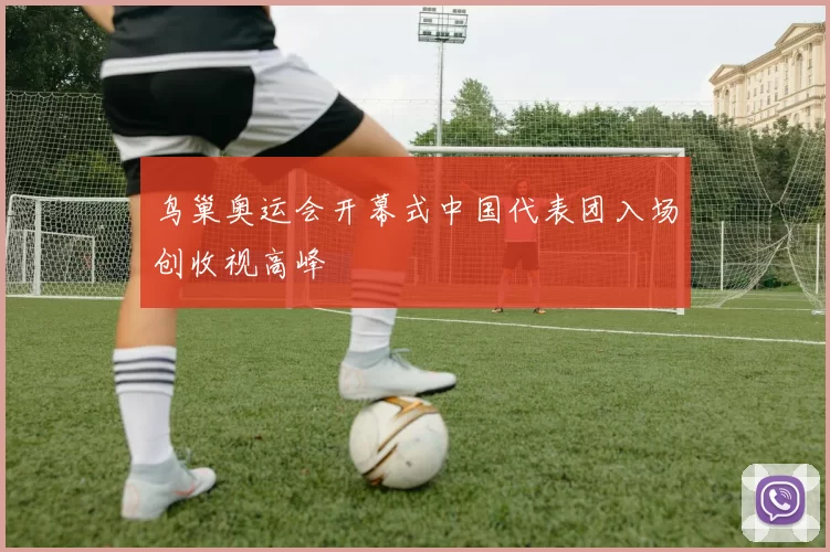 鸟巢奥运会开幕式中国代表团入场创收视高峰