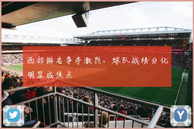 西部排名争夺激烈，球队战绩分化明显成焦点